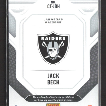 2025 Panini Rookies & Stars Cross Training Jack Bech #CT-JBH Dual Jersey RC
