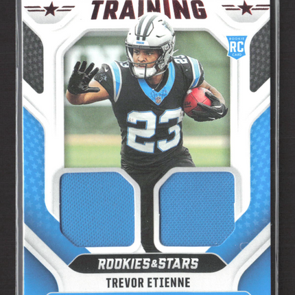 2025 Panini Rookies & Stars Cross Training Trevor Etienne #CT-TEE RC Jersey