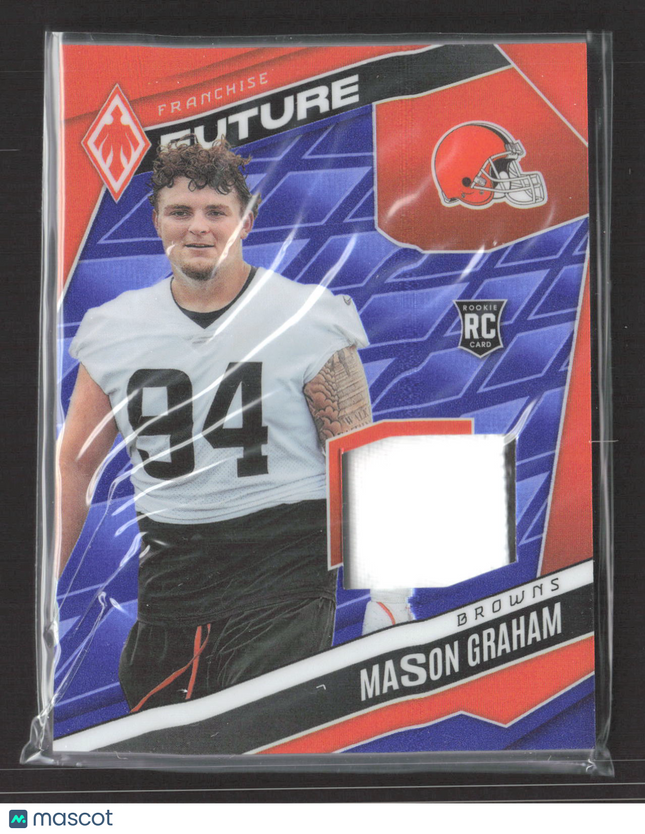 2025 Panini Phoenix Franchise Future Mason Graham #FFM-MGM RC Jersey 188/199