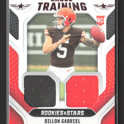 2025 Panini Rookies & Stars Cross Training Dillon Gabriel #CT-DGL Jersey