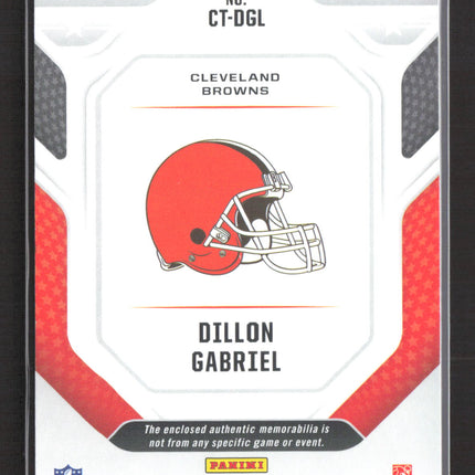 2025 Panini Rookies & Stars Cross Training Dillon Gabriel #CT-DGL Jersey