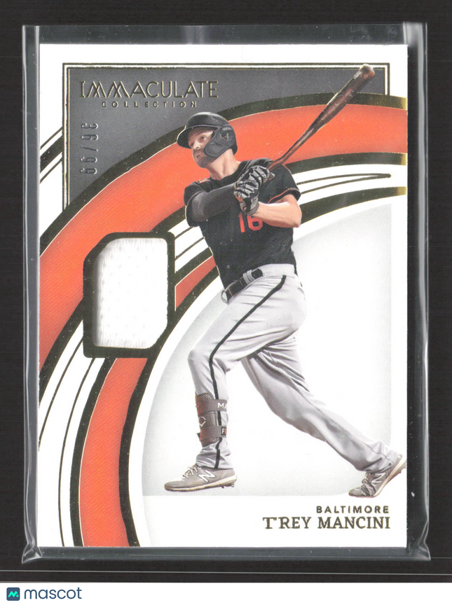 2022 Panini Immaculate Collection Trey Mancini #40 /99 Jersey