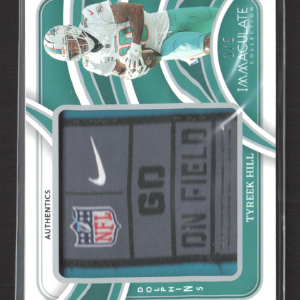 2024 Panini Immaculate Collection Tyreek Hill #IL-THL 3/5 Nike Logo Patch