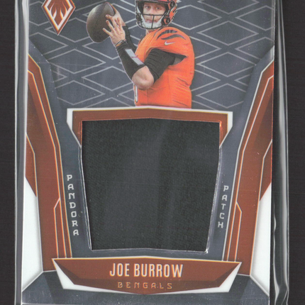 2025 Panini Phoenix Football Pandora Patch Joe Burrow #PAP-JBW Patch 176/299
