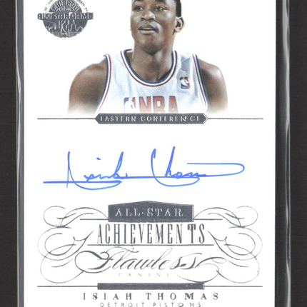 2013 Panini Flawless Isiah Thomas #ASA-IT 10/20 Auto