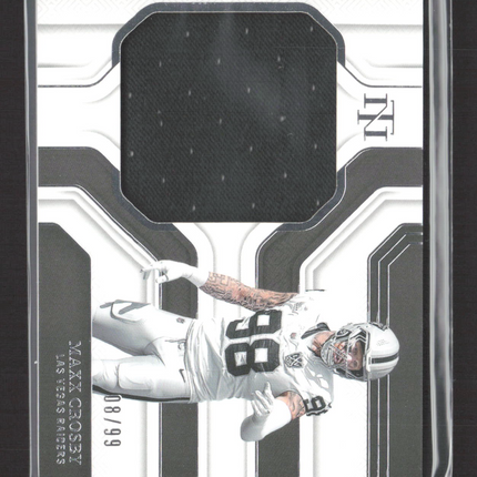 2025 Panini National Treasures Tremendous Maxx Crosby #TTS-MCY /99 Jersey