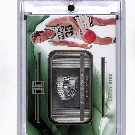 2023 Panini Impeccable Larry Bird #10 Silver Bar 07/20 1 Troy Ounce .999