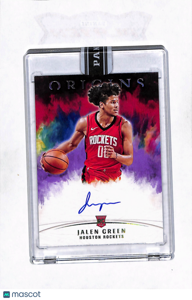 2021 Panini Origins Basketball Jalen Green #RA-CRE Black Box 1/1 RC Auto