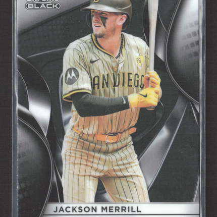 2024 Topps Chrome Black Jackson Merrill #14
