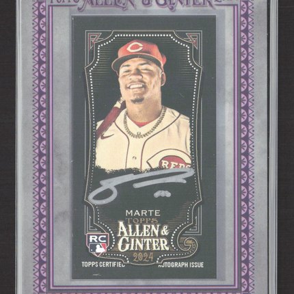2024 Topps Allen & Ginter Noelvi Marte #MA-NM RC 08/25 Auto