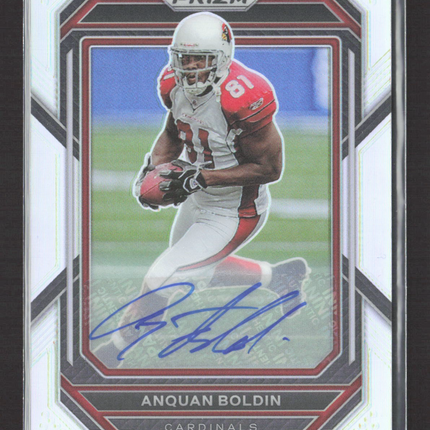 2023 Panini Prizm Anquan Boldin #10 Auto