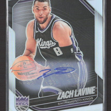 2025 Panini Prizm Black Zach LaVine #53 Auto