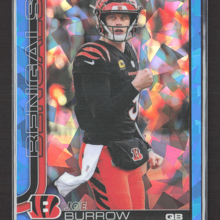 2025 Topps Chrome Joe Burrow #61 Blue Sapphire