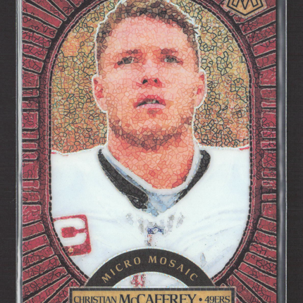 2025 Panini Mosaic Prizm Micro Mosaic Christian McCaffrey #3