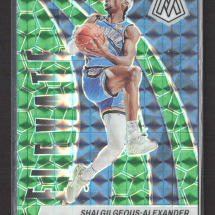 2024 Panini Mosaic Prizm Shai Gilgeous-Alexander #7 Green