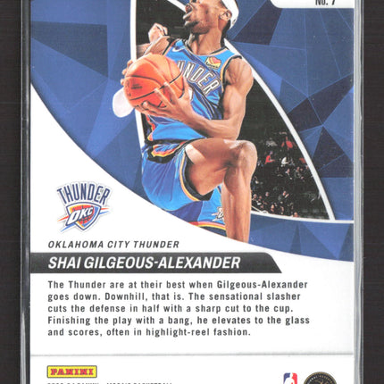 2024 Panini Mosaic Prizm Shai Gilgeous-Alexander #7 Green