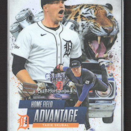 2025 Topps Chrome Home Field Advantage Tarik Skubal #HA-46
