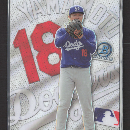 2026 Bowman Chrome Patchwork Yoshinobu Yamamoto #P-10