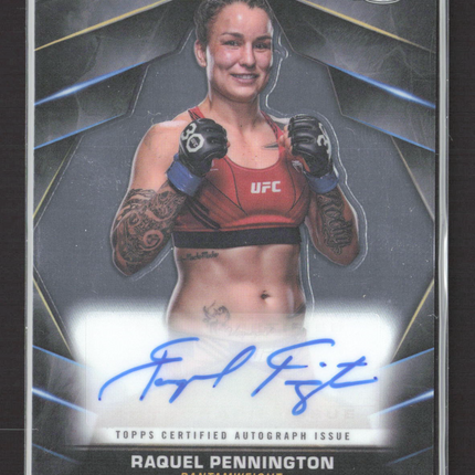 2024 Topps Chrome UFC Raquel Pennington #CVA-RPE Auto