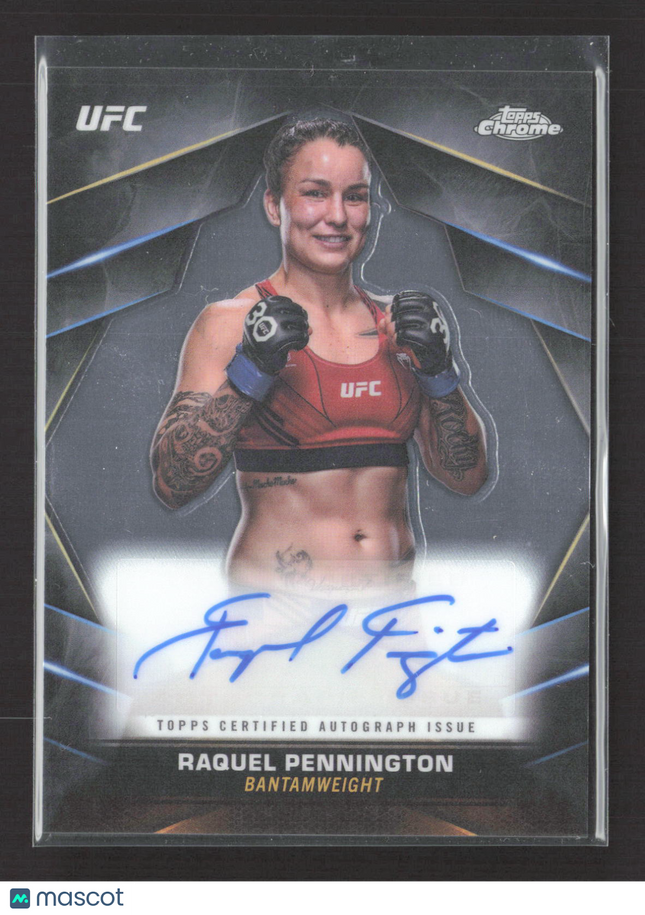 2024 Topps Chrome UFC Raquel Pennington #CVA-RPE Auto