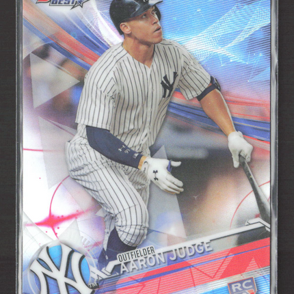 2017 Bowman's Best Aaron Judge #1 Refractor RC