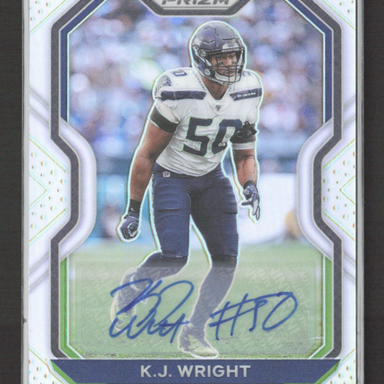 2020 Panini Prizm K.J. Wright #297 Auto