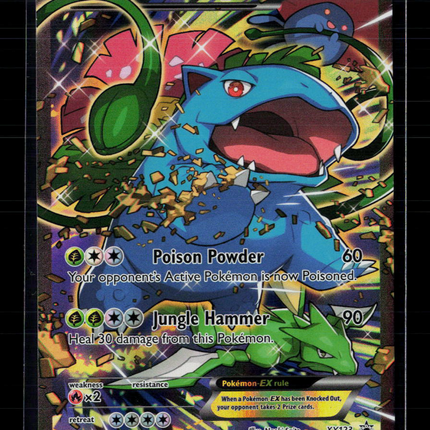Pokemon 2016 Evolutions Venusaur EX FA #XY123