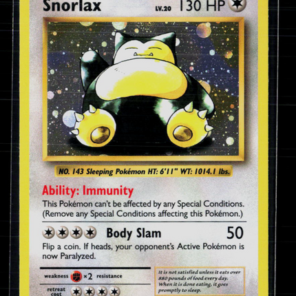 Pokemon 2016 Evolutions Snorlax #XY179