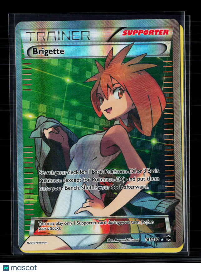 Pokemon 2015 BREAKthrough Brigette FA #161/162