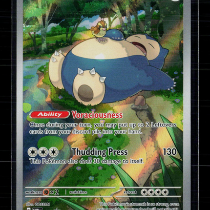 Pokemon 2023 Scarlet & Violet Snorlax #SVP EN 051