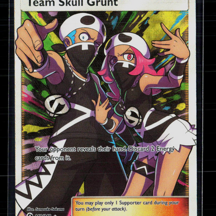 Pokemon 2017 Sun & Moon Team Skull Grunt FA #149/149