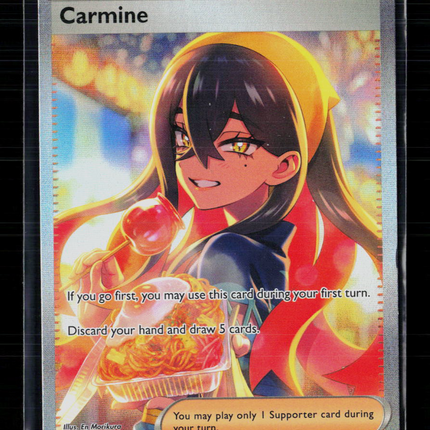 Pokemon 2024 Twilight Masquerade Carmine FA SAR #217/167