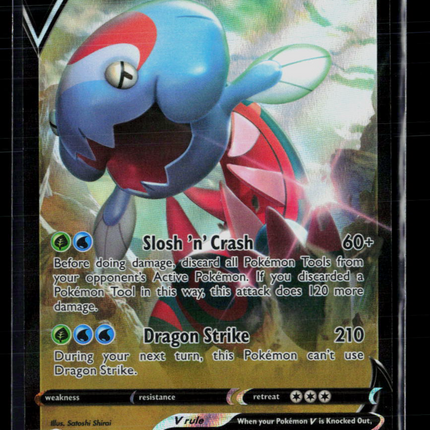 Pokemon 2022 Brilliant Stars Dracovish V #114/172