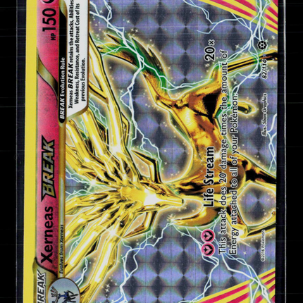 Pokemon 2016 Steam Siege Xerneas Break #82/114