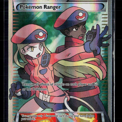 Pokemon 2016 Steam Siege Pokemon Ranger FA #113/114