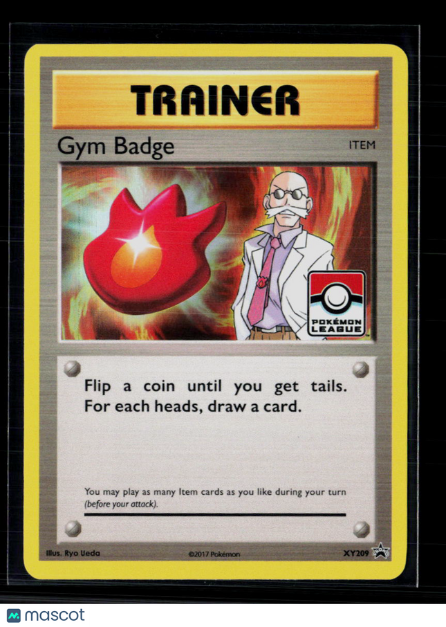 Pokemon 2017 Sun & Moon Gym Badge #XY209