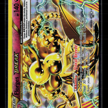 Pokemon 2015 BREAKthrough Florges Break #104/162