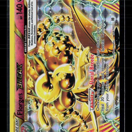 Pokemon 2015 BREAKthrough Florges Break #104/162