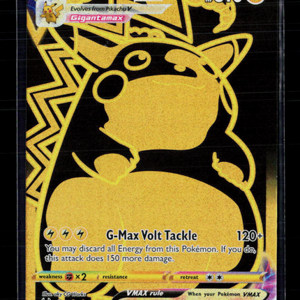Pokemon 2022 Lost Origin Pikachu VMAX UR CSR #TG29/TG30