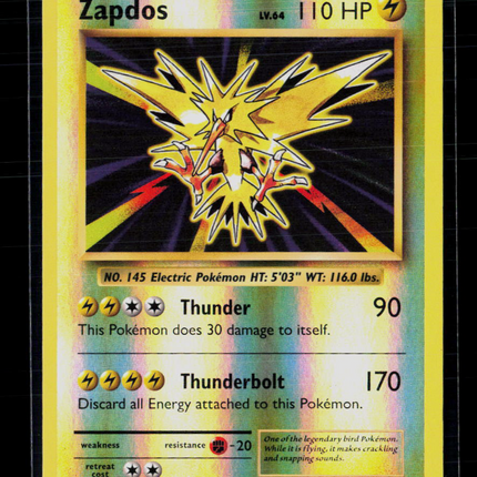 Pokemon 2016 Evolutions Zapdos #42/108