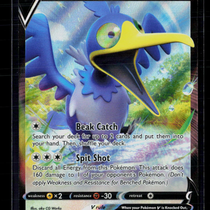 Pokemon 2020 Sword & Shield Cramorant V #155/202