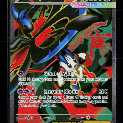 Pokemon 2025 Mega Evolution Chaos Rising Mega Floette EX SAR #101/86