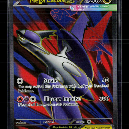 Pokemon 2025 Mega Evolution Mega Latias EX FA #163/132