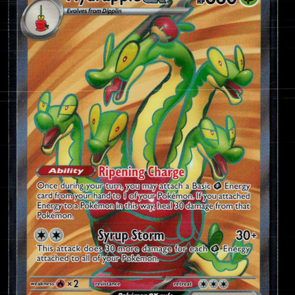 Pokemon 2024 Stellar Crown Hydrapple EX SR FA #156/142