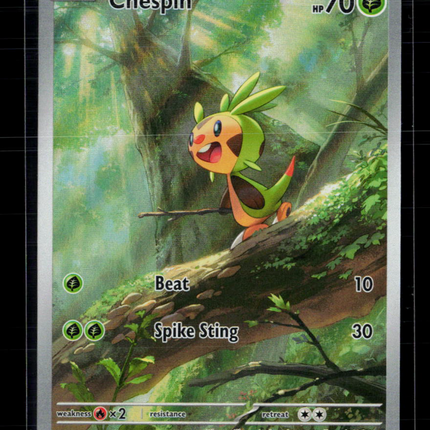 Pokemon 2026 Mega Evolution – Chaos Rising Chespin #87/86