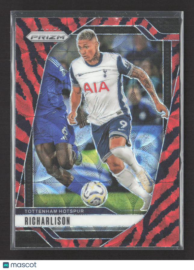 2025 Panini Prizm Premier League Richarlison #70 Tiger Stripe