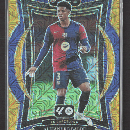 2025 Panini Select La Liga Prizm Alejandro Balde #52 Gold Mojo 09/10