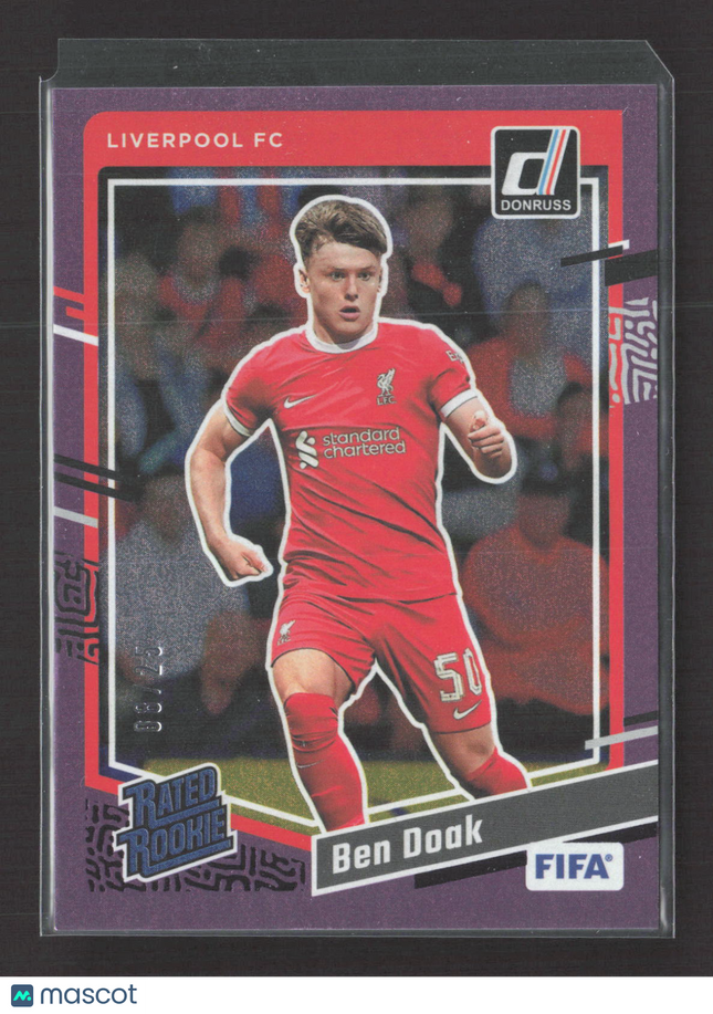 2023 Panini Donruss Soccer Ben Doak #182 Purple /25