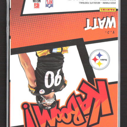 2020 Panini Absolute Kaboom T.J. Watt #K-TW