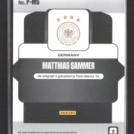 2026 Panini Prizm FIFA World Cup Matthias Sammer #P-MS Auto